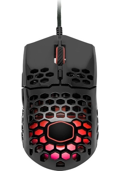 Mastermouse MM711 Rgb Ultra Hafif 60GR Parlak Siyah Optik Profesyonel Oyuncu Faresi