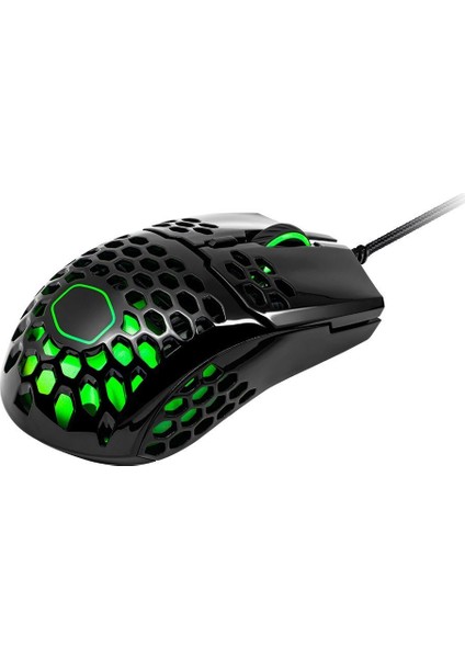 Mastermouse MM711 Rgb Ultra Hafif 60GR Parlak Siyah Optik Profesyonel Oyuncu Faresi