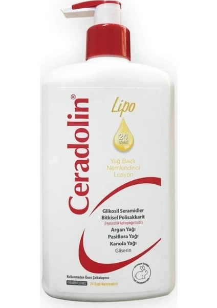 Ceradolin Lipo Yağ Bazlı Nemlendirici Losyon 500 ml