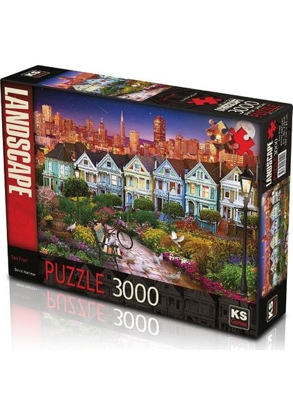 Puzzle 23010 San Fran 3000 Parça