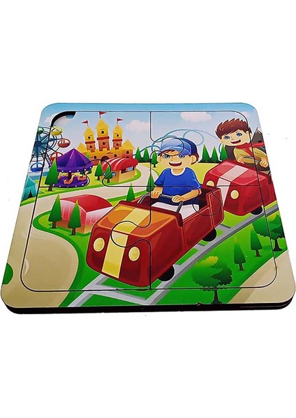 Puzzle Ahşap Yapboz Lunapark