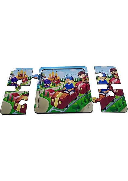 Puzzle Ahşap Yapboz Lunapark fiyatları