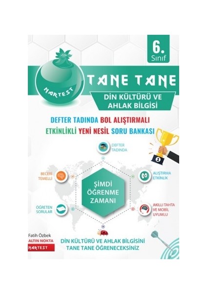 6. Sınıf Yeşil Defter Tadında Tane Tane Din Kültürü