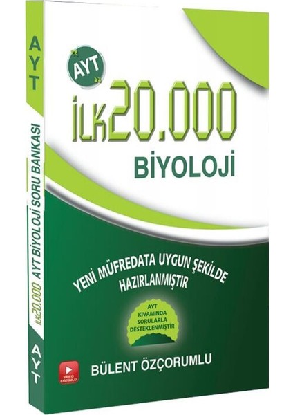 AYT İlk 20.000 Biyoloji Soru Bankası