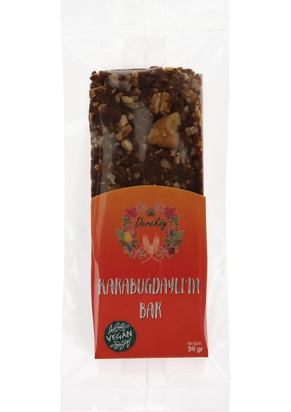 Dereköy Yöresel Ürünler Karabuğdaylı Atıştırmalık Bar 18'li × 39 gr