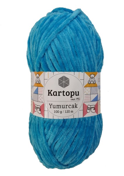 Yumurcak El Örgü İpi Turkuaz K515