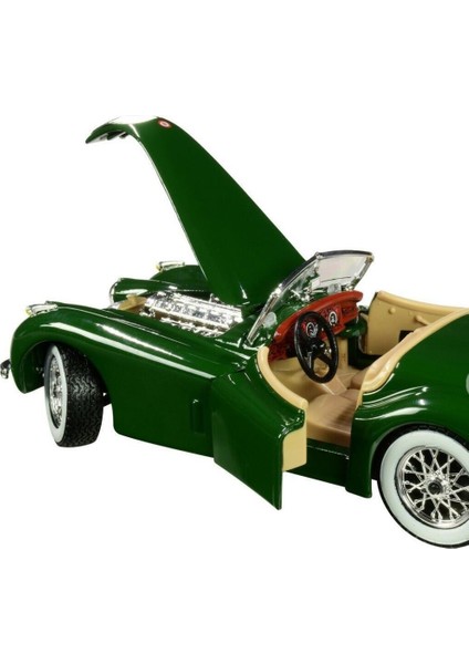Jaguar Xk 120 Roadser (1951) Yeşil 1:24 Model Araba indirimleri