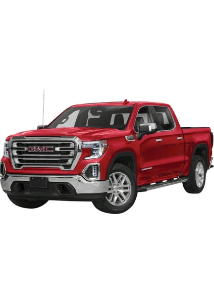 2017 Gmc Sierra 1500 Slt Crew Cab Kırmızı 1:24 Model Araba