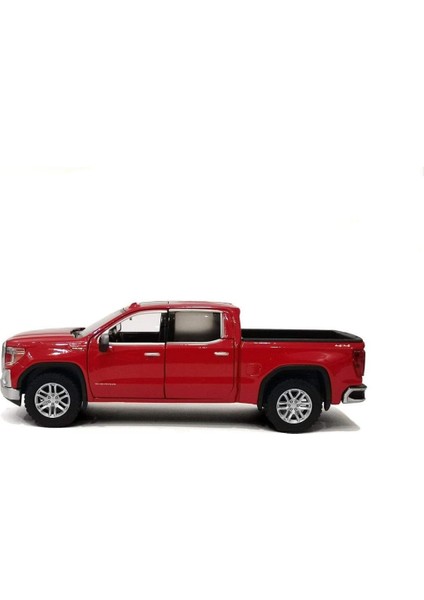 2017 Gmc Sierra 1500 Slt Crew Cab Kırmızı 1:24 Model Araba