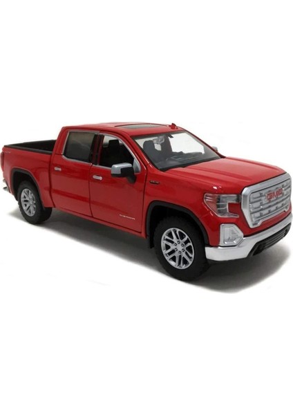 2017 Gmc Sierra 1500 Slt Crew Cab Kırmızı 1:24 Model Araba