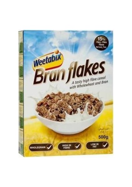 Bran Flakes Kepekli Gevrek 500 gr