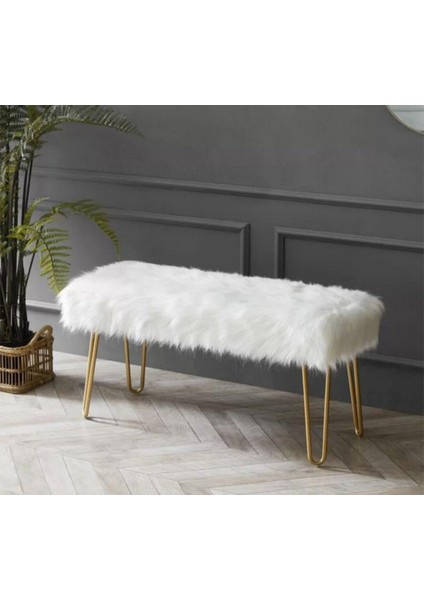 Zeta Home Peluş Bench