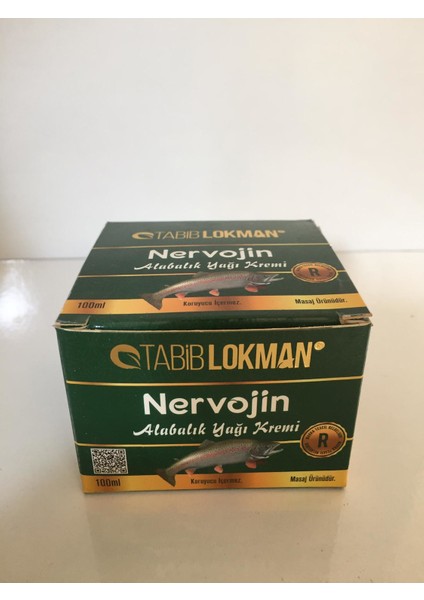 Nervojin Alabalık Yağı Kremi 100 ml