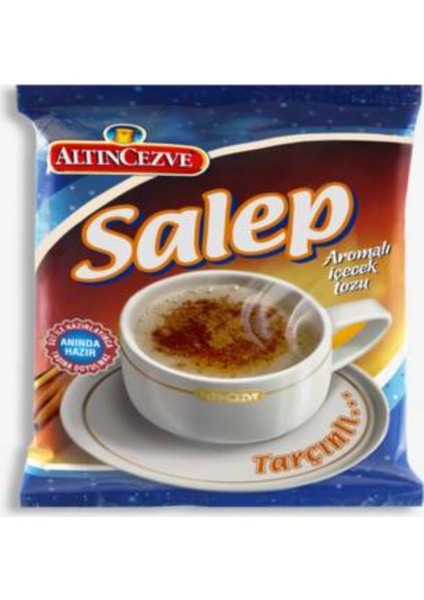 Altın Cezve Sütlü Salep Aromalı Içecek Tozu 250 gr