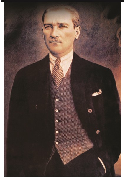 Atatürk Posteri Raşel Kumaş 100 x 150 cm
