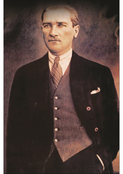 Atatürk Posteri Raşel Kumaş 100 x 150 cm