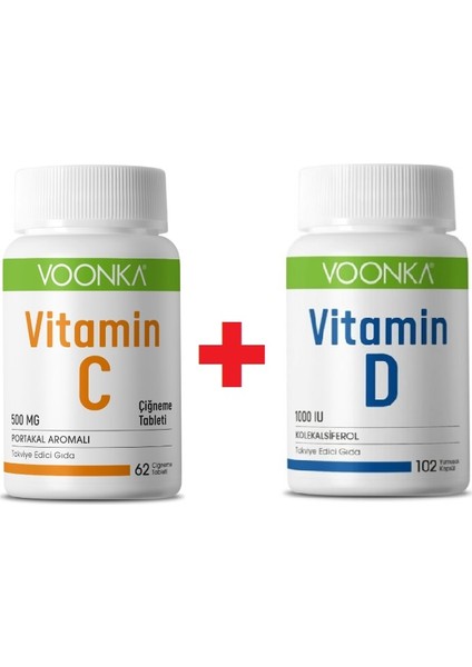 C Vitamini + D Vitamini Avantaj Paketi