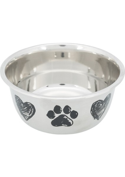 Trixie Köpek Mama ve Su Kabı, Paslanmaz Çelik, 1.00LT/Ø13 cm
