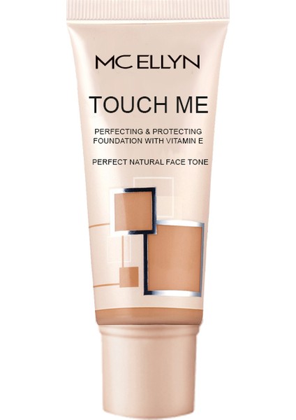 Touch Me Natural Face Tone Fondöten 02