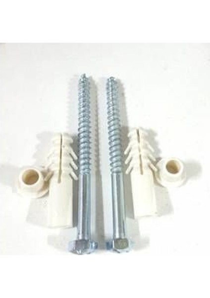 Klozet Montaj Vidası + Dübel Sabitleme