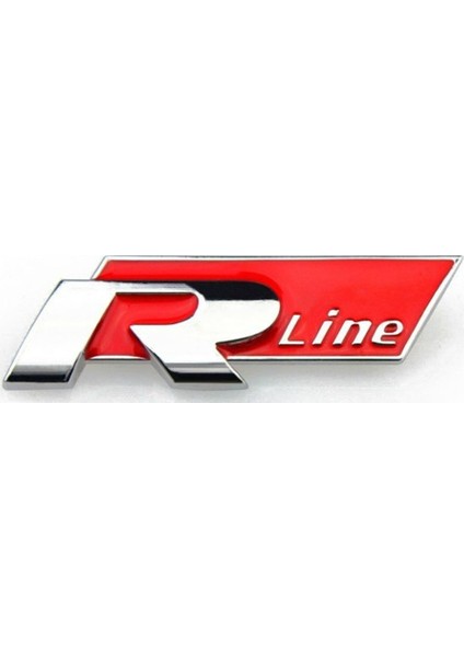 R-Line Yapıştırmalı Logo-Kırmızı / YACI148