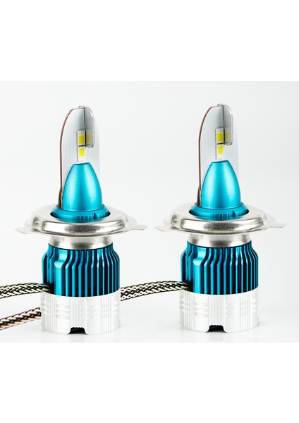 LED Far Ampulü Şimşek Etkili H4 4800LM / LAAM840