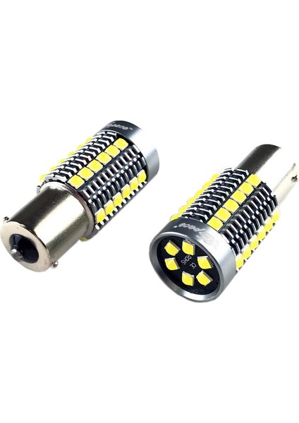 Full Canbus Gündüz LED Ampul Tek Duy-Düz Tırnak Beyaz 12V 24W / LAAM525