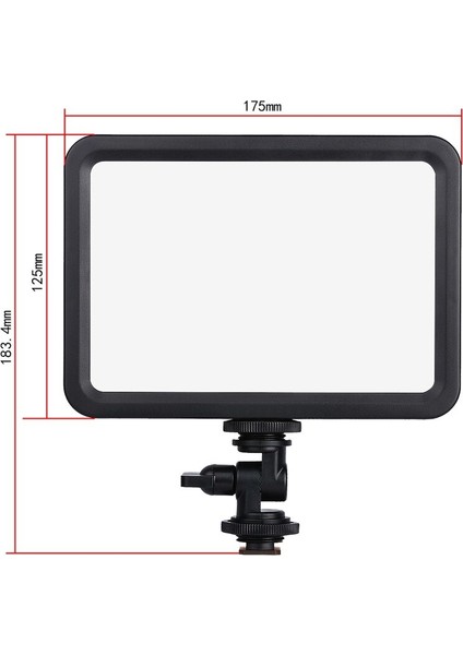 LED-204 Dslr Makinalar Video Kameralar Için Video Çekim Işığı