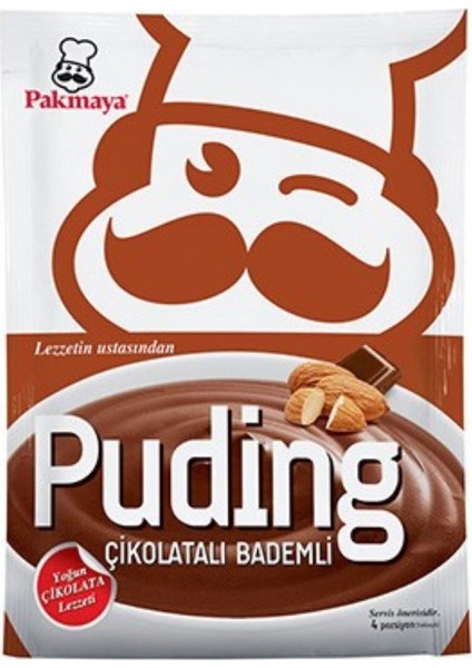 Puding Çikolatalı Bademli 105 gr