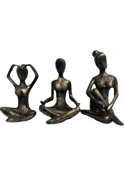 Üçlü Yoga Biblo Siyah