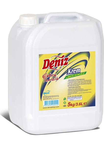 Deniz Mineralli Krem Temizlik 5 kg