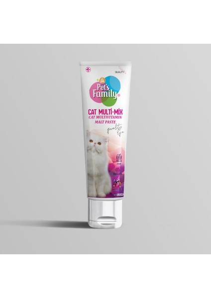 Pets Family Kedi Multivitamin 100 gr Kediler Için Multivitamin 100 gr