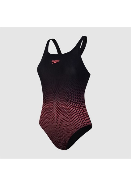 Hexagonal Medalist Swimsuit Kadın Yüzücü Mayosu