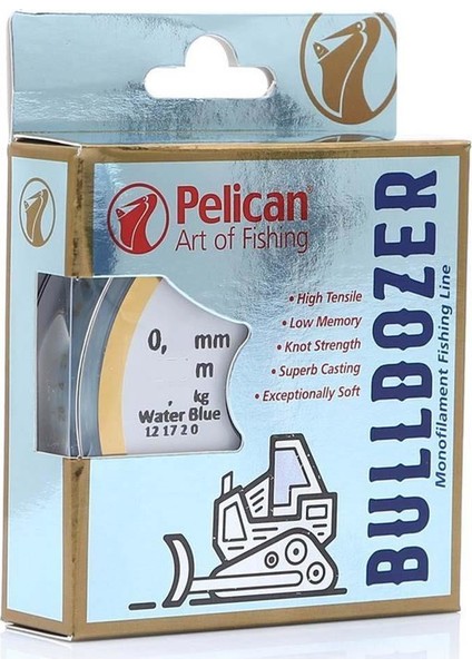 Bulldozer Water Blue Monoflament Olta Misinası 175MT