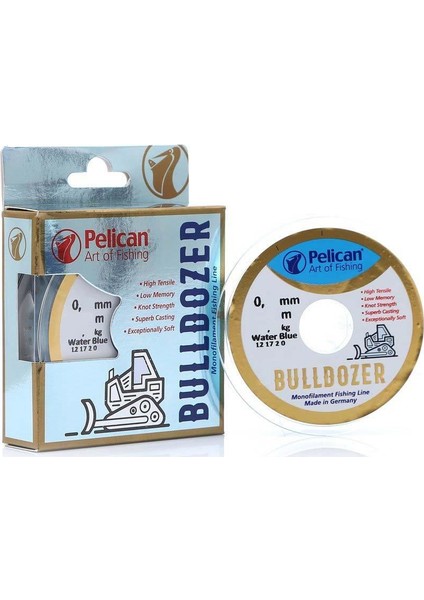 Bulldozer Water Blue Monoflament Olta Misinası 175MT fiyatları