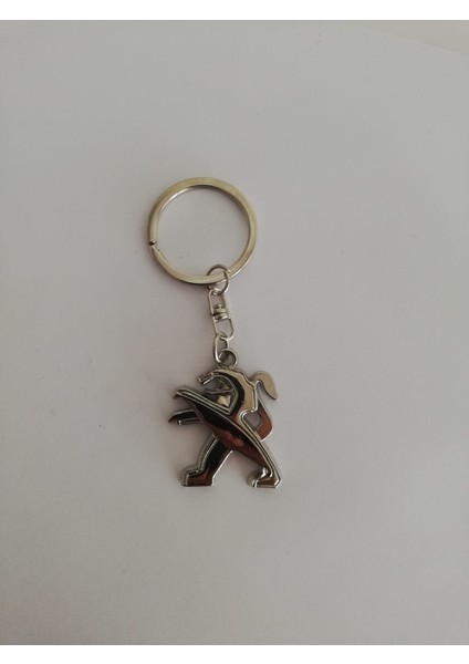 Peugeot Metal Oto Anahtarlık