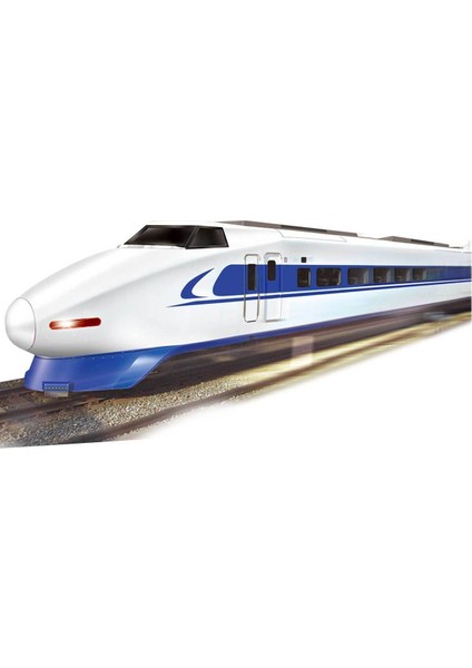 Sesli ve Işıklı Tren Seti 33 Parça – Mavi