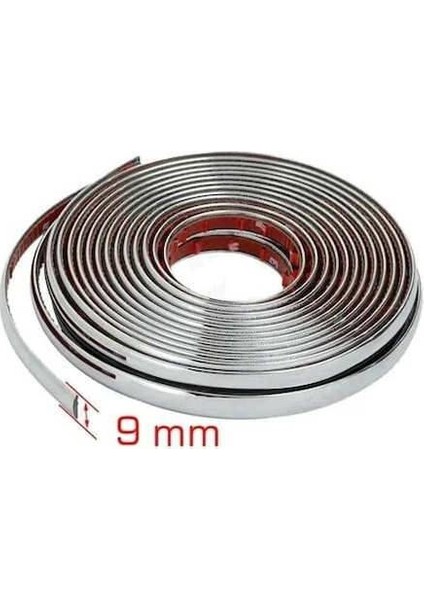 Krom Nikelaj Şerit 9 mm 5 Metre