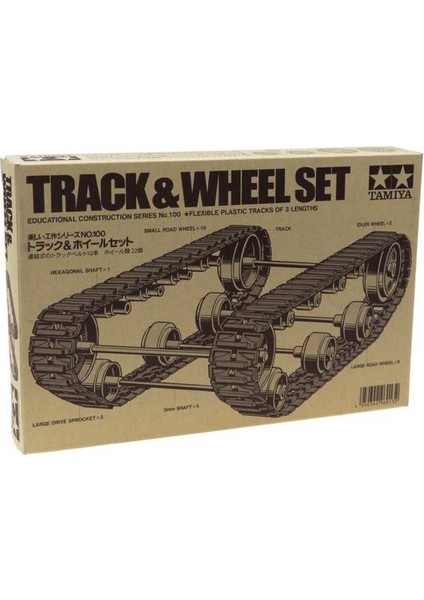 Track And Wheel Set - Palet ve Tekerlek Seti - PL-106