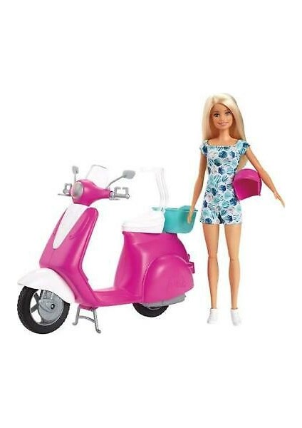 Bebek - Scooter Playset GBK85 Aksesuar Pembe 7 - N9