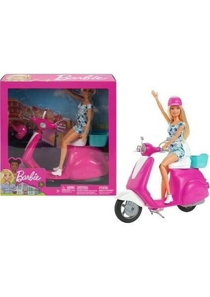 Bebek - Scooter Playset GBK85 Aksesuar Pembe 7 - N9