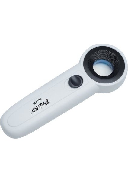 MA-020 Işıklı Büyüteç 19D 22X 2 LED