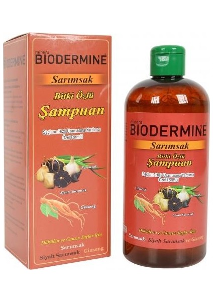 Siyah Sarımsak ve Ginseng Şampuanı 400 ml