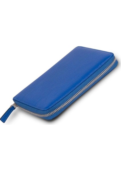 Deri 6'lı Kalem Kılıfı Gece Mavisi K80