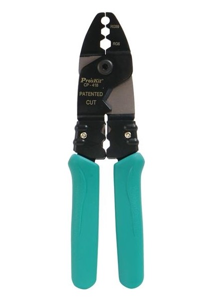 CP-418 Koaksiyel Sıkıştırma Pensesi RG6/RG58