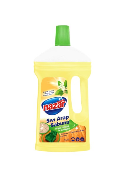 Nazar Sıvı Arap Sabunu - Portakal Çiçeği Kokulu 1 kg