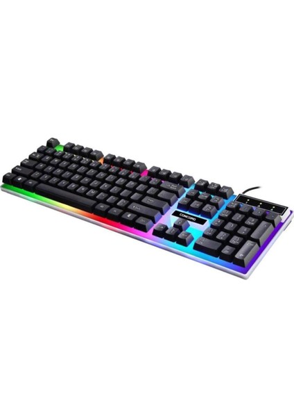 C-59+ Rgb LED Gaming Işıklı Oyuncu Klavye Gaming Oyun