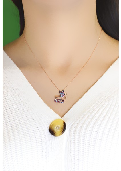 Güvercin Model Hayalet Gümüş Kolye