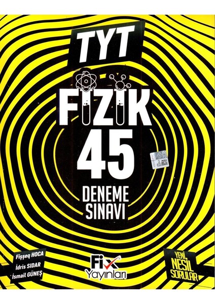 Fix TYT Fizik 45 Denemeleri