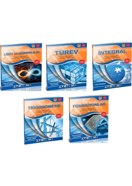 Limit, Türev, Integral, Trigonometri, Fonksiyonlar 5'li Set